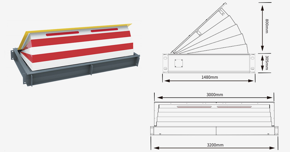 LZYB-A2-ZA30/40浅埋路障机 LZYB-A2-ZA30/40浅埋路障机