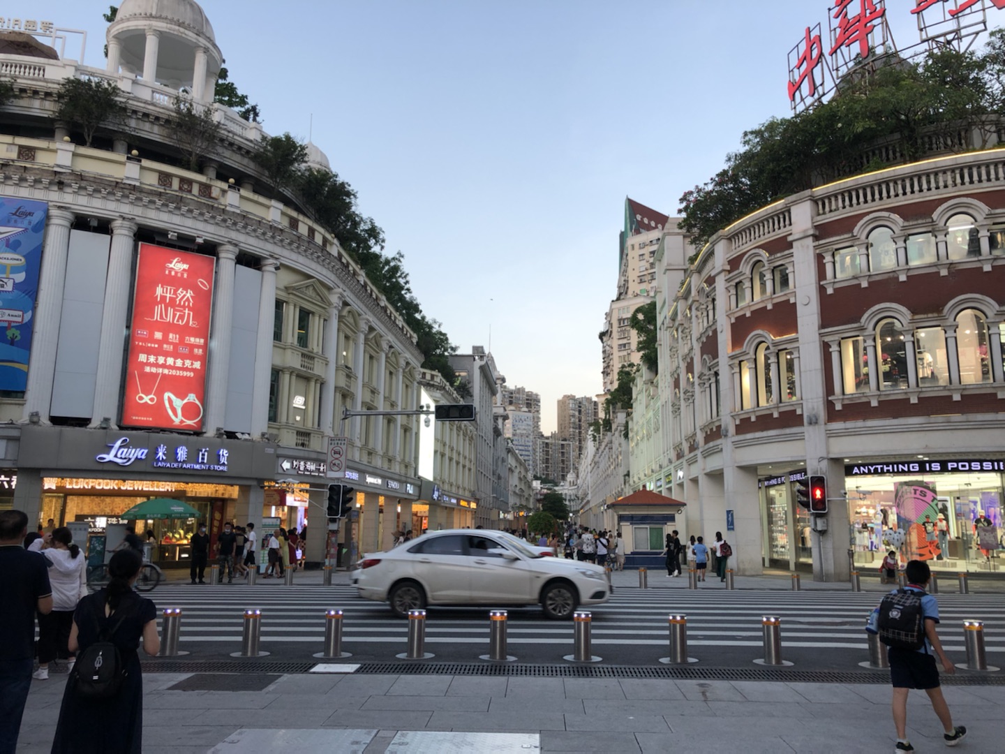 厦门中山路步行街升降柱 厦门中山路步行街升降柱