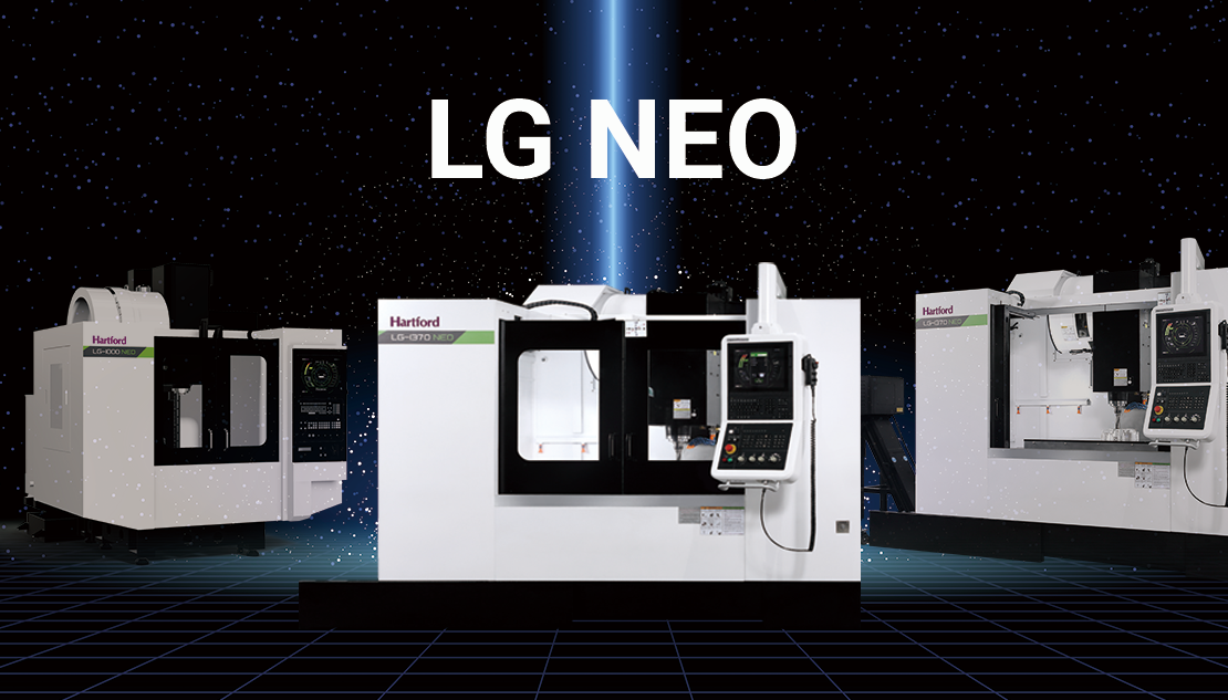 台湾彩神立式加工中心LG NEO系列机械设计
